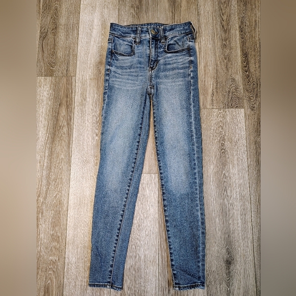 American Eagle Outfitters Denim - American Eagle Outfitters Light Blue Skinny Jeans